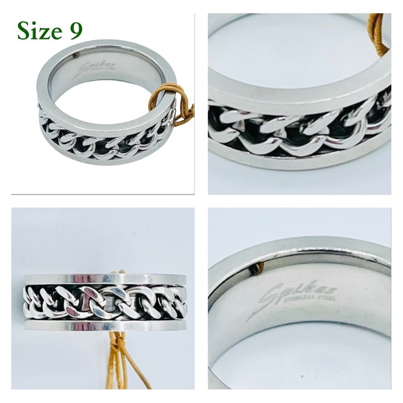 STAINLESS STEEL RING BUNDLE/LOT - Picture 6 of 11